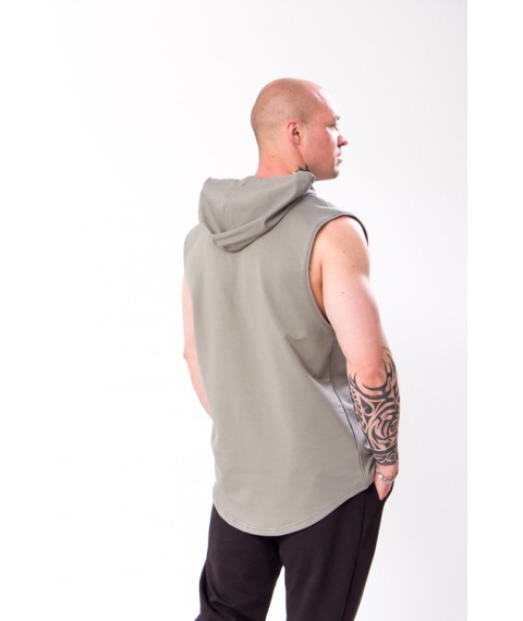 Men's tank top Wear Your Own 46 Gray (8350-057-v3)