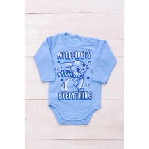 Nursery bodysuit for a boy Carry Your Own 68 Blue (5010-023-33-4-v21)