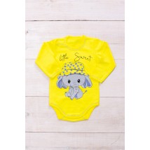 Nursery bodysuit for a girl Carry Your Own 68 Yellow (5010-023-33-5-v23)