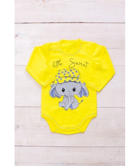 Nursery bodysuit for a girl Carry Your Own 68 Yellow (5010-023-33-5-v23)