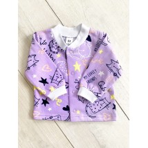 Nursery blouse for a girl Wear Your Own 62 Violet (5036-024-5-v23)