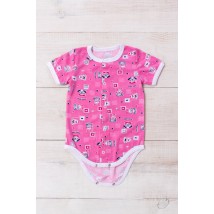 Nursery body for girls with short sleeves Nosy Svoe 56 Pink (5048-002-5-v2)