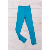 Tights for girls Wear Your Own 134 Turquoise (6000-036-v85)