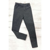 Leggings for girls on fur Nosy Svoe 122 Gray (6000-085-v6)