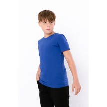 T-shirt for a boy (adolescent) Wear Your Own 158 Blue (6021-036-1-v11)