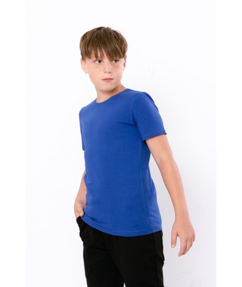 T-shirt for a boy (adolescent) Wear Your Own 152 Blue (6021-036-1-v8)