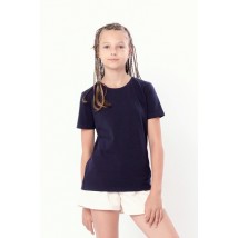 T-shirt for girls (teens) Wear Your Own 164 Blue (6021-036-2-v23)