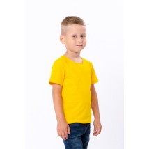 T-shirt for a boy Wear Your Own 116 Yellow (6021-036-4-v0)