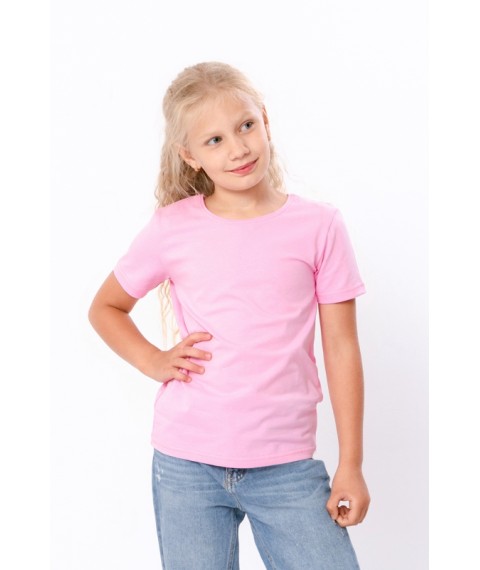 T-shirt for girls Wear Your Own 134 Pink (6021-036-5-v13)