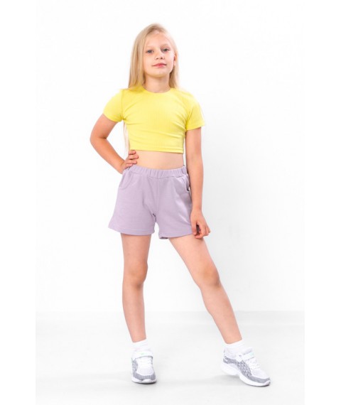 Shorts for girls Wear Your Own 152 Violet (6033-057-1-v237)