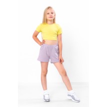 Shorts for girls Wear Your Own 110 Violet (6033-057-1-v95)