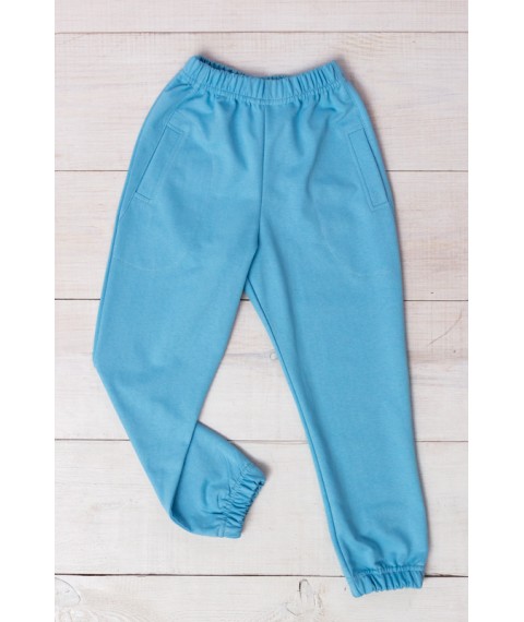 Pants for boys Wear Your Own 140 Blue (6060-057-4-v71)