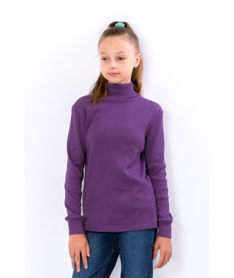 Children's turtleneck Wear Your Own 134 Violet (6068-021-v119)