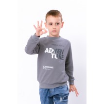 Jumper for a boy Wear Your Own 116 Gray (6069-057-33-4-v5)