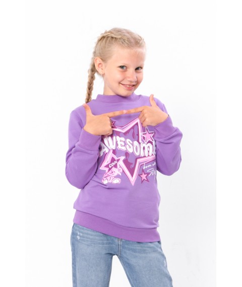 Джемпер для дівчинки Носи Своє 134 Фіолетовий (6069-057-33-5-v6)