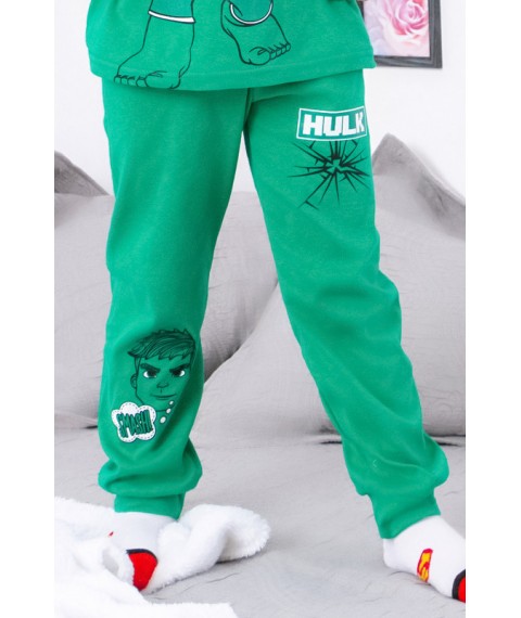 Boys' pajamas Wear Your Own 128 Green (6076-008-33-4-v30)