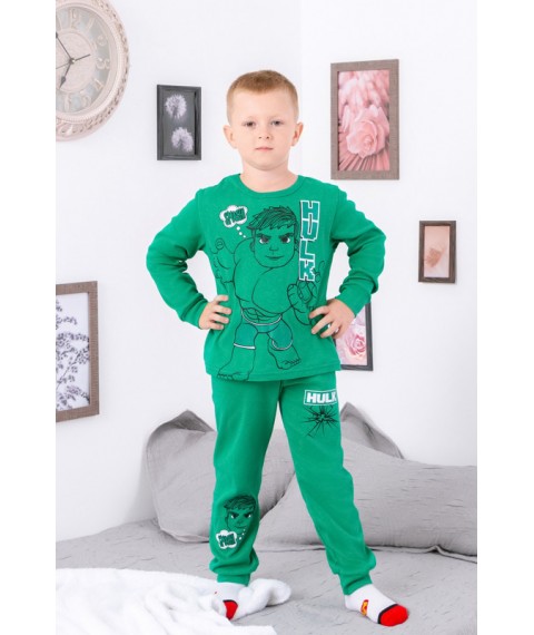 Піжама для хлопчика Носи Своє 128 Зелений (6076-008-33-4-v30)