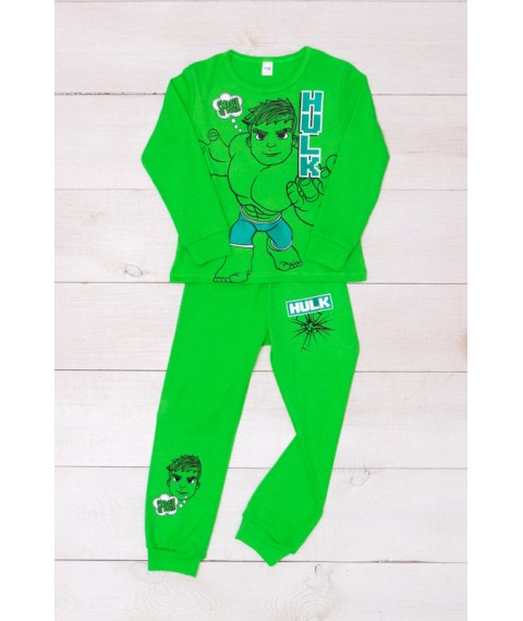 Boys' pajamas Nosy Svoye 128 Light green (6076-008-33-4-v31)