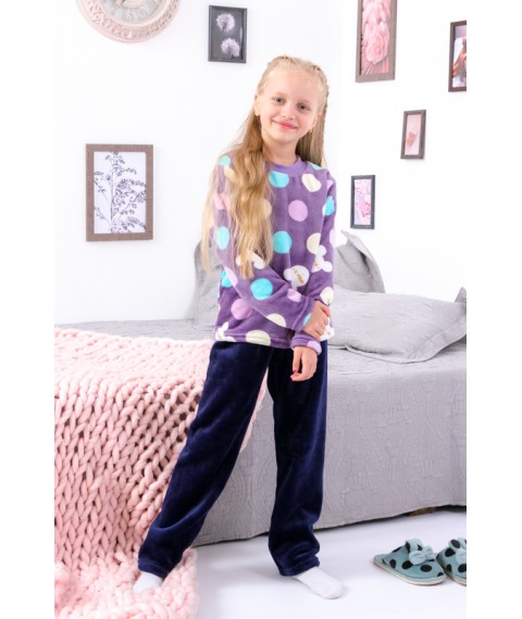 Pajamas for girls Wear Your Own 110 Violet (6079-035-5-v51)