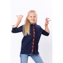 Блуза для дівчинки "Стиль" Носи Своє 146 Синій (6137-081-v0)