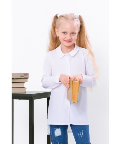 Блуза шкільна Носи Своє 134 Білий (6142-066-v6)