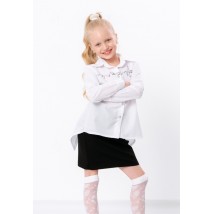 Сорочка шкільна для дівчинки Носи Своє 134 Білий (6149-081-33-v3)