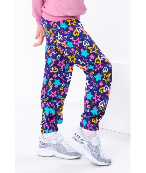 Pants for girls Wear Your Own 116 Purple (6155-024-5-v13)