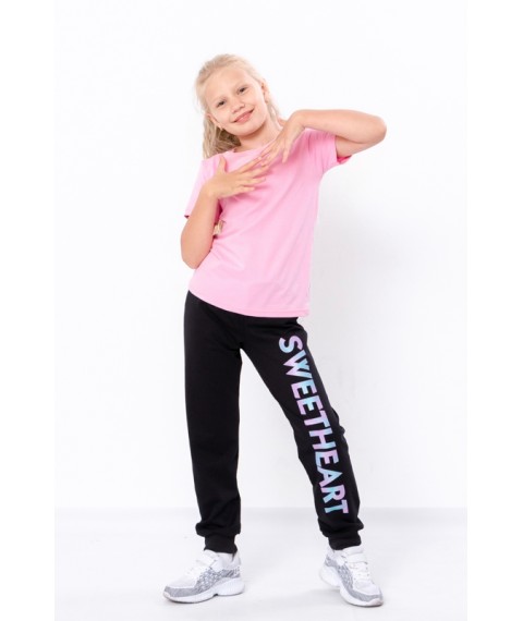 Pants for girls Wear Your Own 110 Blue (6155-057-33-5-v1)