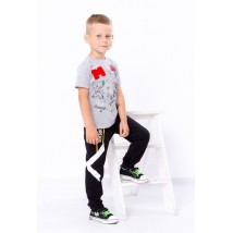 Pants for boys Wear Your Own 122 Blue (6155-057-33-4-v7)