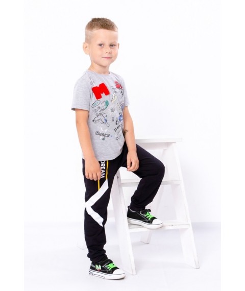 Pants for boys Wear Your Own 116 Blue (6155-057-33-4-v4)