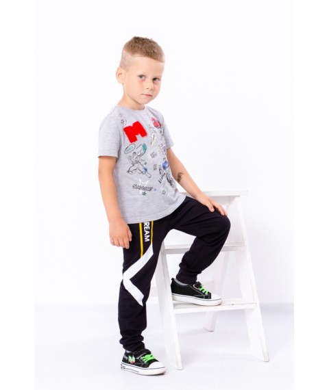 Pants for boys Wear Your Own 122 Blue (6155-057-33-4-v7)