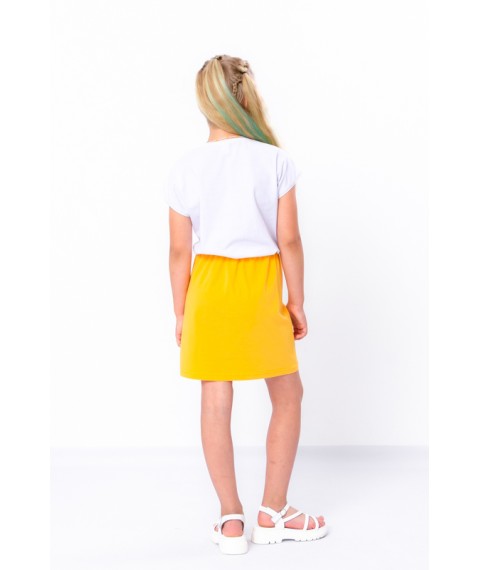 Dress for a girl Wear Your Own 134 Yellow (6189-036-33-1-v9)