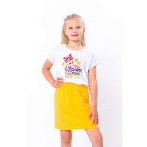 Сукня для дівчинки Носи Своє 128 Жовтий (6189-036-33-1-v6)
