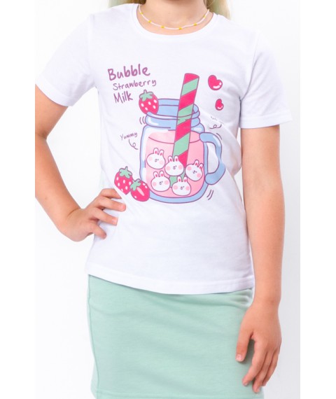 Комплект для дівчинки (спідниця+футболка) Носи Своє 134 Мята (6193-057-33-1-v14)