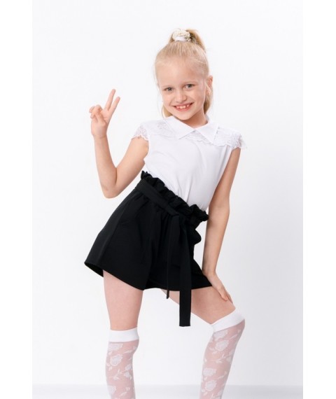 School shorts for girls Nosy Svoe 128 Blue (6198-080-v5)