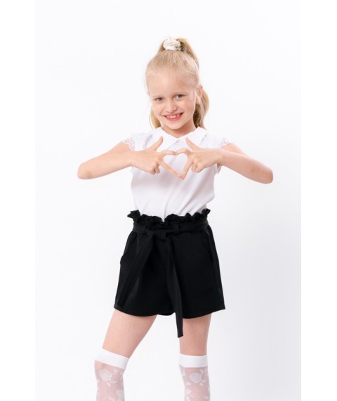 School shorts for girls Nosy Svoe 134 Blue (6198-080-v4)