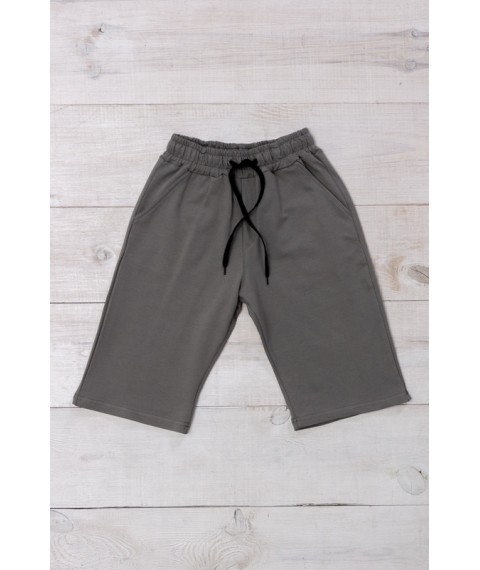 Breeches for boys Wear Your Own 164 Gray (6208-057-v7)