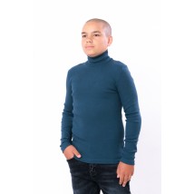 Turtleneck for a boy (teenager) Wear Your Own 140 Blue (6238-019-1-v9)