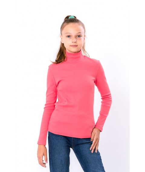 Turtleneck for girls (teens) Wear Your Own 158 Pink (6238-019-2-v27)