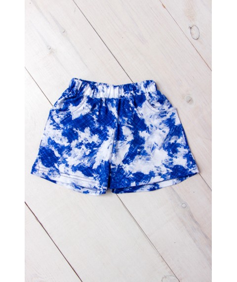 Shorts for girls Wear Your Own 116 Blue (6262-002-v71)