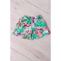 Shorts for girls Wear Your Own 128 Green (6262-002-v27)