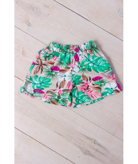 Shorts for girls Wear Your Own 128 Green (6262-002-v27)