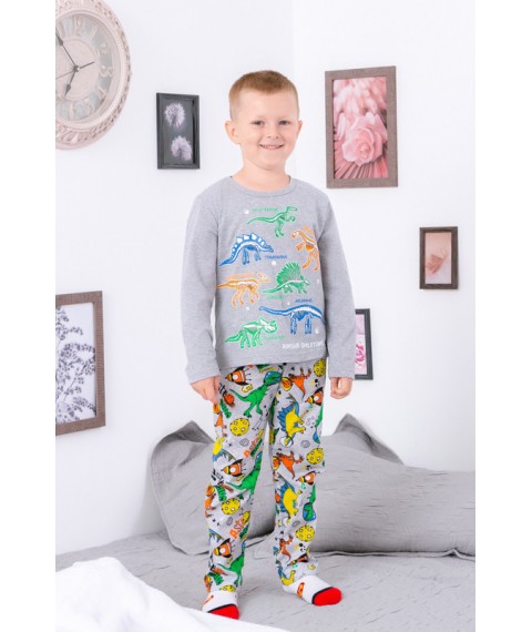 Boys' pajamas Wear Your Own 122 Gray (6347-002-33-4-v9)