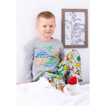 Boys' pajamas Wear Your Own 110 Gray (6347-002-33-4-v3)