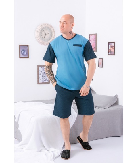 Men's summer pajamas Nosy Svoe 52 Blue (8128-002-v14)