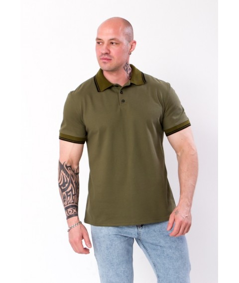 Men's Polo Shirt Wear Your Own 50 Green (8140-091-v5)
