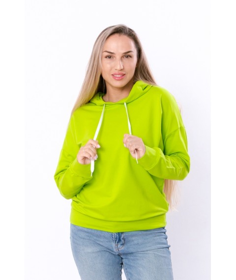 Hoodies for women Wear Your Own 46 Light green (8155-057-v4)