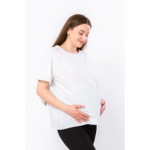 T-shirt for pregnant and nursing mothers Nosy Svoe S White (8355-070-v0)