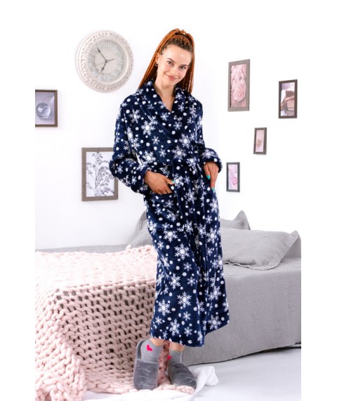 Women's dressing gown Wear Your Own 52/54 Blue (8577-035-v23)
