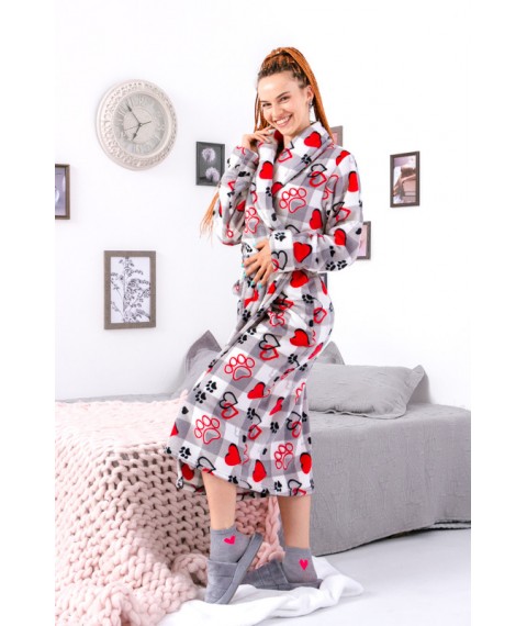 Women's dressing gown Wear Your Own 60 Gray (8577-035-v5)